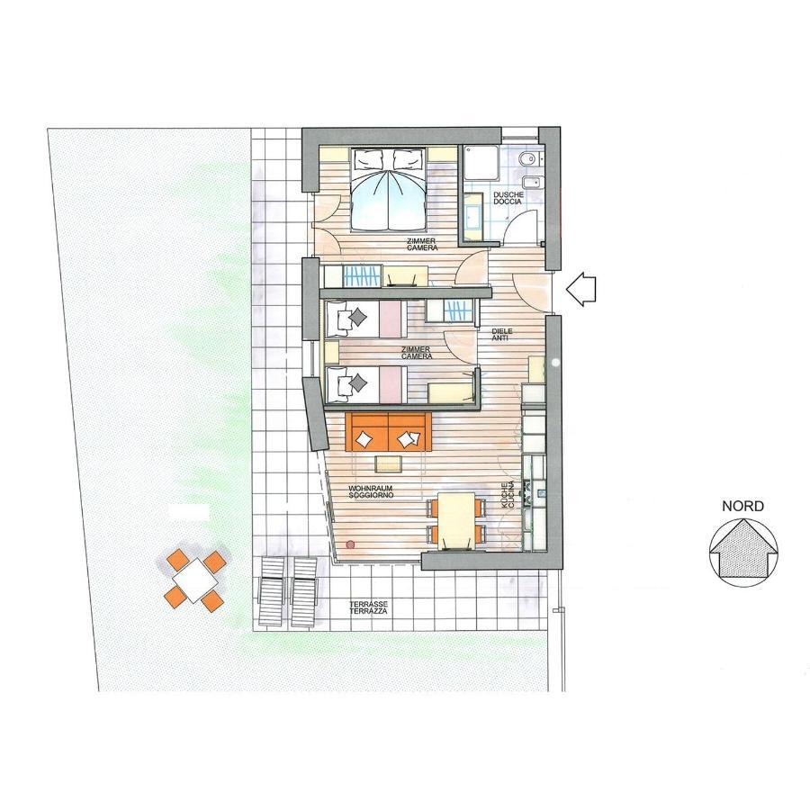 Residence Pitzinger Falzes Exterior foto